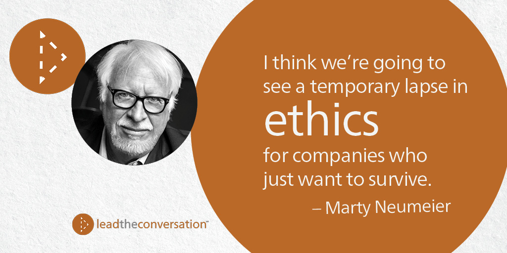 Marty Neumeier on business purpose and ethics